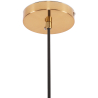 Buy Pendant lamp in vintage style, glass and metal - Genoveva Beige 59835 in the United Kingdom