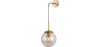 Buy Spherical Glass Shade Wall Sconce Beige 59836 - in the UK