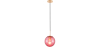 Buy Globe Glass Shade Pendant Lamp Pink 59839 at MyFaktory