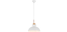 Buy Metal & Wood Scandinavian Hanging Lamp White 59842 at MyFaktory