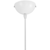 Buy Metal & Wood Scandinavian Hanging Lamp White 59842 in the United Kingdom