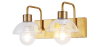 Buy Classic Two-Point Wall Lamp Gold 59846 - prices