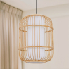 Buy Bamboo Pendant Light Design Boho Bali  Natural wood 59847 - prices