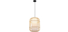 Buy Bamboo Pendant Light Design Boho Bali  Natural wood 59847 at MyFaktory