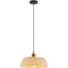 Buy Boho Bali Style Bamboo Pendant Hanging Lamp Natural wood 59849 - prices