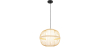 Buy Modern Bamboo Ceiling Lamp Design Boho Bali  Natural wood 59851 at MyFaktory