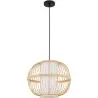 Buy Modern Bamboo Ceiling Lamp Design Boho Bali  Natural wood 59851 - in the UK