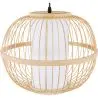 Buy Modern Bamboo Ceiling Lamp Design Boho Bali  Natural wood 59851 in the United Kingdom