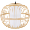 Buy Modern Bamboo Ceiling Lamp Design Boho Bali  Natural wood 59851 at MyFaktory