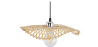 Buy Bamboo Pendant Lamp Design Boho Bali - Brena Natural wood 59852 in the United Kingdom