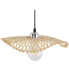Buy Bamboo Pendant Lamp Design Boho Bali - Brena Natural wood 59852 at MyFaktory