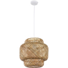 Buy Bamboo Ceiling Lamp Design Boho Bali - Serena Natural wood 59853 - in the UK