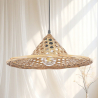 Buy Bamboo Ceiling Lamp Design Boho Bali - Nadia Natural wood 59854 in the United Kingdom