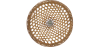 Buy Bamboo Ceiling Lamp Design Boho Bali - Nadia Natural wood 59854 - prices