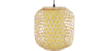 Buy Bamboo Ceiling Lamp - Boho Bali Style Pendant Lamp - Karen Natural wood 59855 home delivery