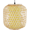 Buy Boho Bali Style Bamboo Pendant Lamp - Karen Natural wood 59855 at MyFaktory