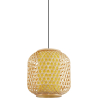 Buy Bamboo Ceiling Lamp - Boho Bali Style Pendant Lamp - Karen Natural wood 59855 in the United Kingdom