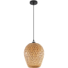 Buy Stylish Bamboo Design Boho Bali Pendant Lamp Natural wood 59856 - in the UK