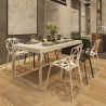Buy Mykonos design dining chair - PP and Metal Black 59796 at MyFaktory