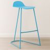 Buy Barny metal bar stool Pastel blue 59795 - prices