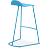 Buy Barny metal bar stool Pastel blue 59795 in the United Kingdom