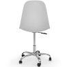 Buy Swivel office chair with casters - Brielle White 59863 with a guarantee
