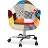 Buy Emery Office Chair - Patchwork Patty  Multicolour 59867 in the United Kingdom
