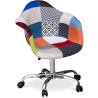 Buy Emery Office Chair - Patchwork Pixi  Multicolour 59868 in the United Kingdom