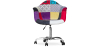 Buy Emery Office Chair - Patchwork Ray Multicolour 59869 - in the UK