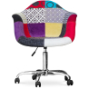 Buy Emery Office Chair - Patchwork Ray Multicolour 59869 - in the UK