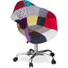 Buy Emery Office Chair - Patchwork Ray Multicolour 59869 in the United Kingdom