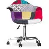 Buy Emery Office Chair - Patchwork Ray Multicolour 59869 home delivery