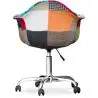 Buy Emery Office Chair - Patchwork Ray Multicolour 59869 - prices