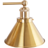 Buy 3-Light Metal Cover Sconce Wall Lamp Gold 59883 in the United Kingdom
