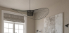 Buy Hanging Lamp Vertice - Metal - 140cm Black 59884 - prices