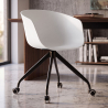 Buy Design Office Chair with Wheels White 59885 - prices
