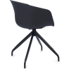Buy Design Office Chair with Armrests Black 59886 in the United Kingdom