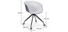 Buy Black Padded Office Chair with Armrests and Wheels Light grey 59888 home delivery