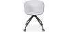 Buy Black Padded Office Chair with Armrests and Wheels Light grey 59888 - in the UK