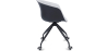 Buy Black Padded Office Chair with Armrests and Wheels Light grey 59888 at MyFaktory