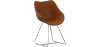 Buy Design dining chair - PU Cognac 59894 in the United Kingdom