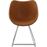 Buy Design dining chair - PU Cognac 59894 - in the UK