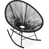 Buy Acapulco Rocking Chair - Black legs - New edition Green 59901 - prices