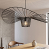 Buy Hanging Lamp Vertice - Metal - 80cm Black 59903 home delivery