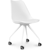 Buy Scandinavian Office chair with Wheels  - Dana White 59904 - prices