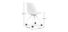 Buy Scandinavian Office chair with Wheels  - Dana White 59904 in the United Kingdom