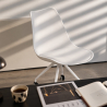 Buy Scandinavian Office chair with Wheels  - Dana White 59904 in the United Kingdom