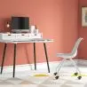 Buy Scandinavian Office chair with Wheels  - Dana White 59904 - prices