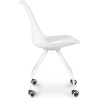 Buy Scandinavian Office chair with Wheels  - Dana White 59904 in the United Kingdom