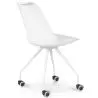 Buy Scandinavian Office chair with Wheels  - Dana White 59904 with a guarantee